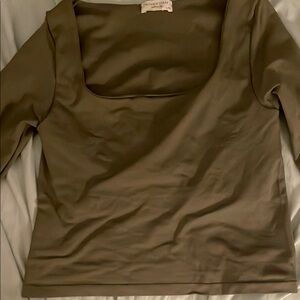 Altar’d state Olive Green Women's Top